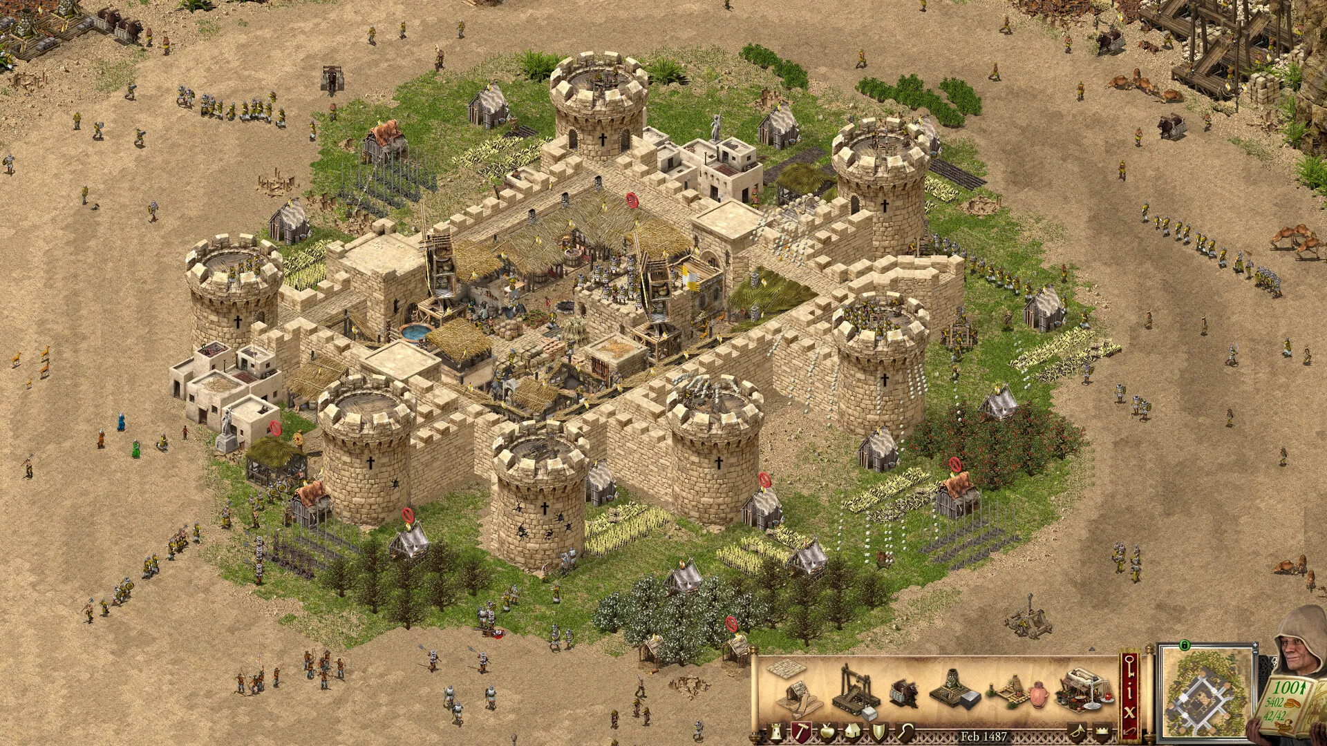 要塞十字军东征：决定版 / Stronghold Crusader: Definitive Edition 免Steam单机游戏 全DLC中文绿色版 百度/夸克/迅雷 网盘下载