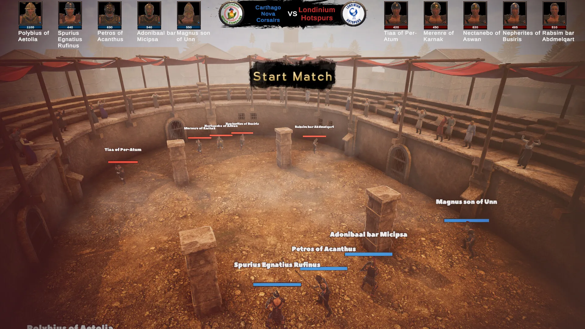 伟大角斗士学院：角斗士管理模拟器 / Ludus Magnatus: Gladiator Manager Simulator
