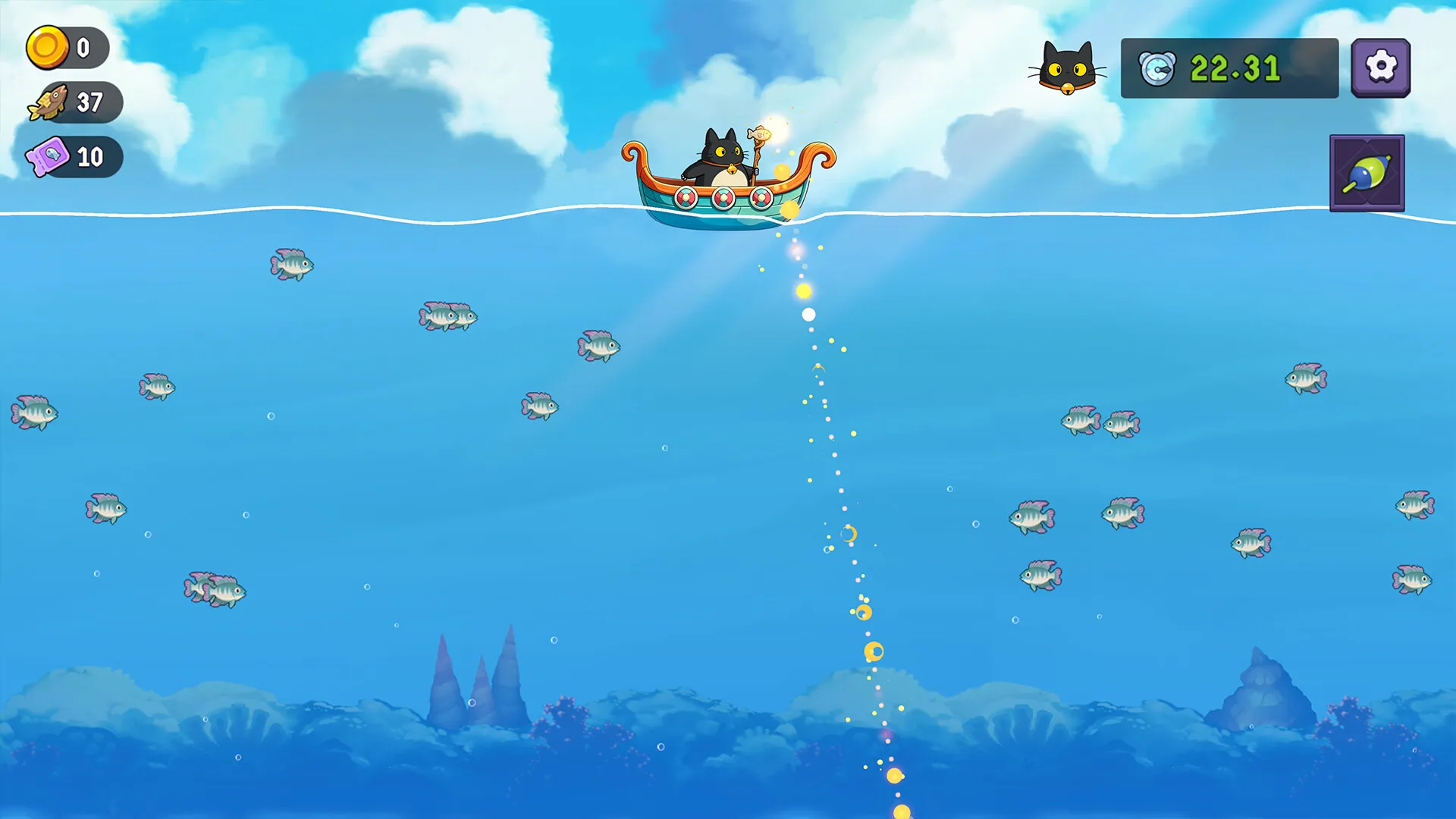 悠哉捕鱼 / Fish to Cats: Catch & Feed 免Steam单机 一键安装版
