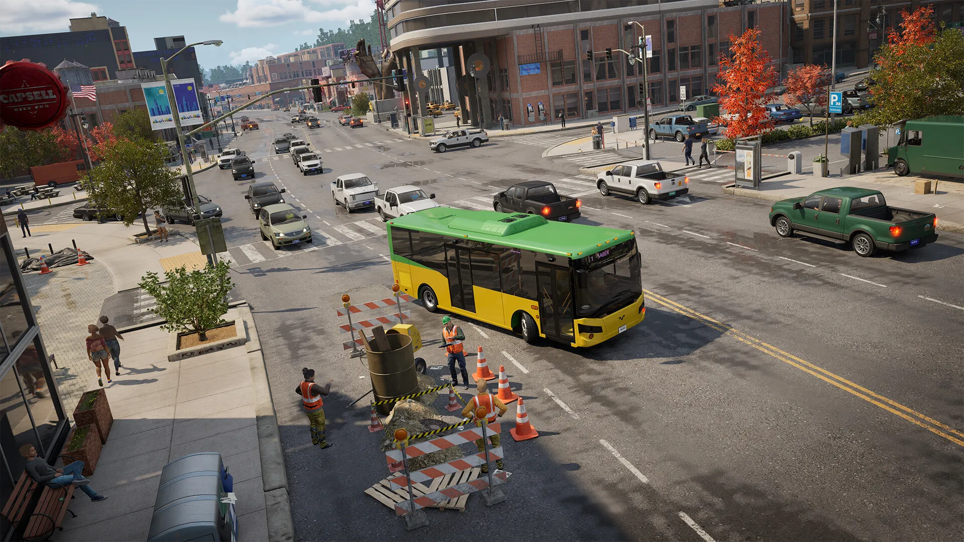巴士开往 / Bus Bound 免Steam单机游戏 一键安装版 全DLC中文绿色版 百度/夸克/迅雷 网盘下载