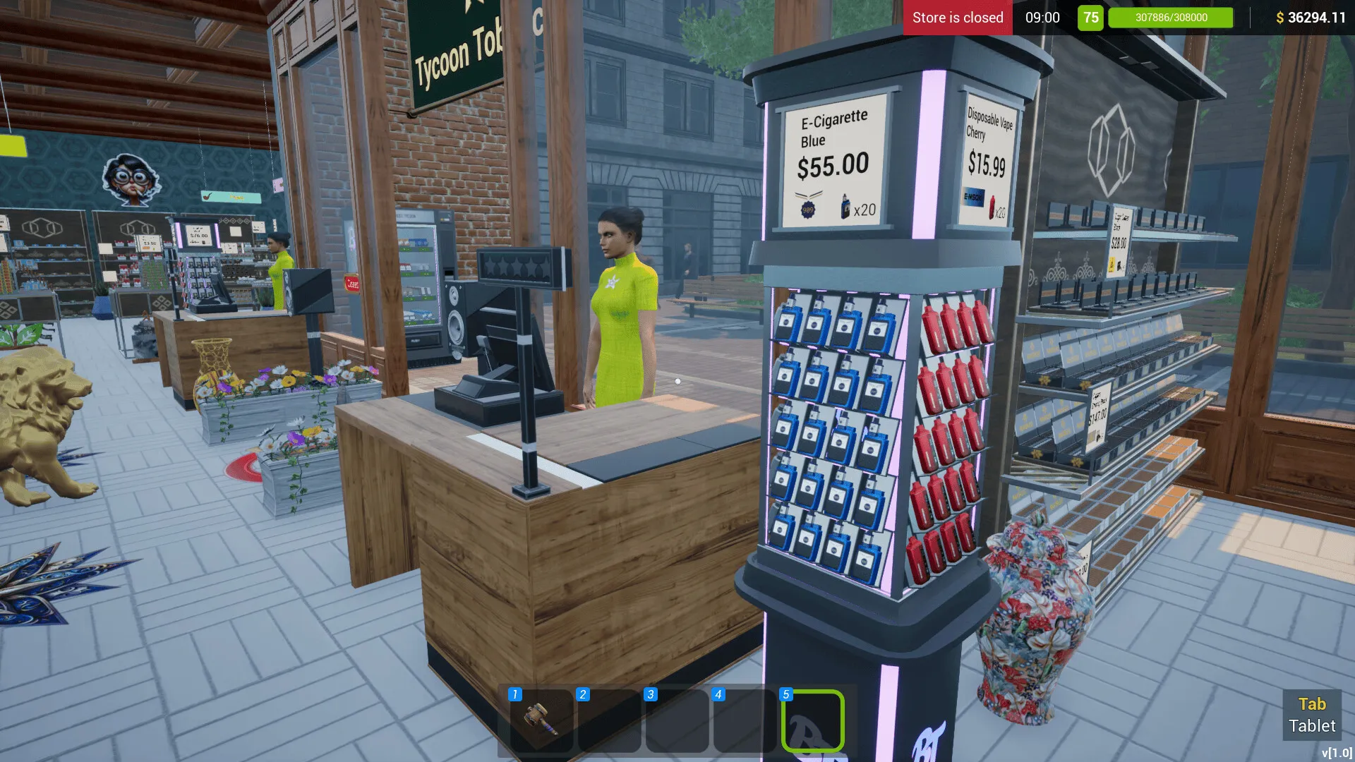 烟店模拟器 / Tobacco Shop Simulator 免Steam单机 一键安装版 免费下载