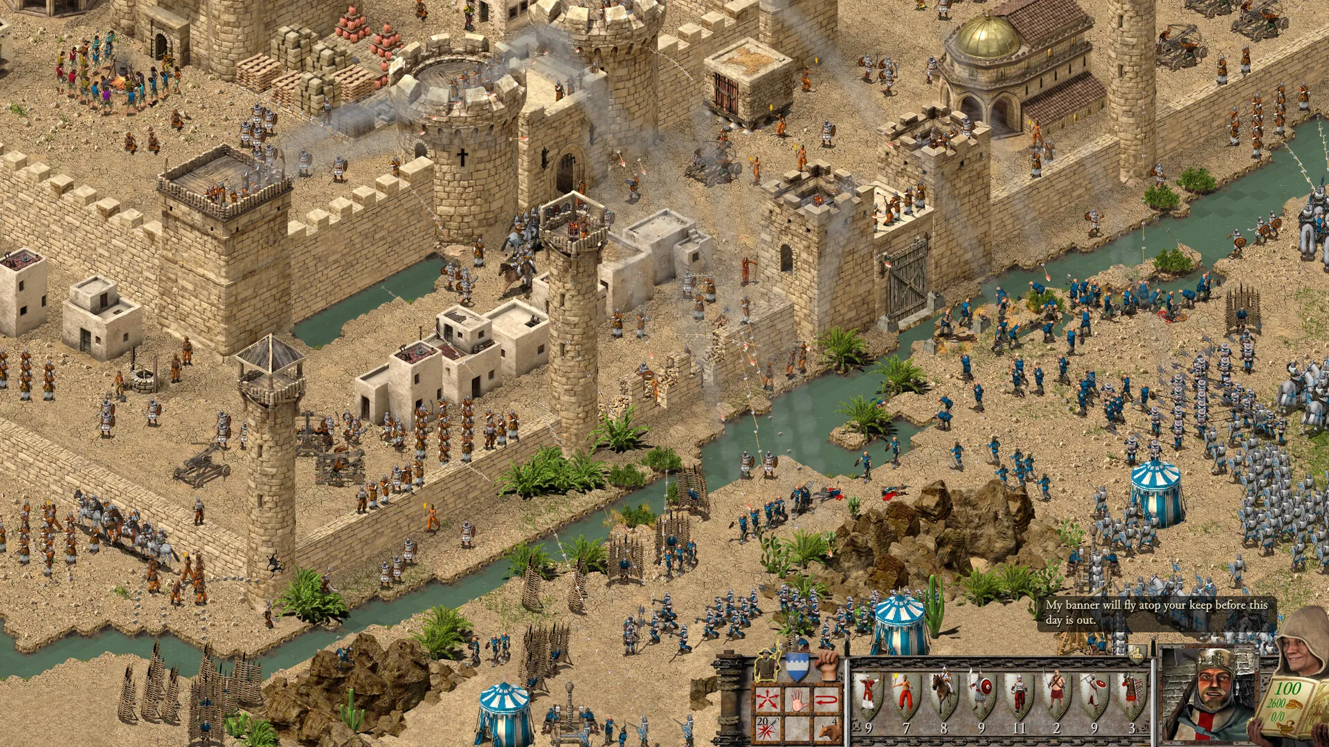 要塞十字军东征：决定版 / Stronghold Crusader: Definitive Edition 免Steam单机游戏 全DLC中文绿色版 百度/夸克/迅雷 网盘下载