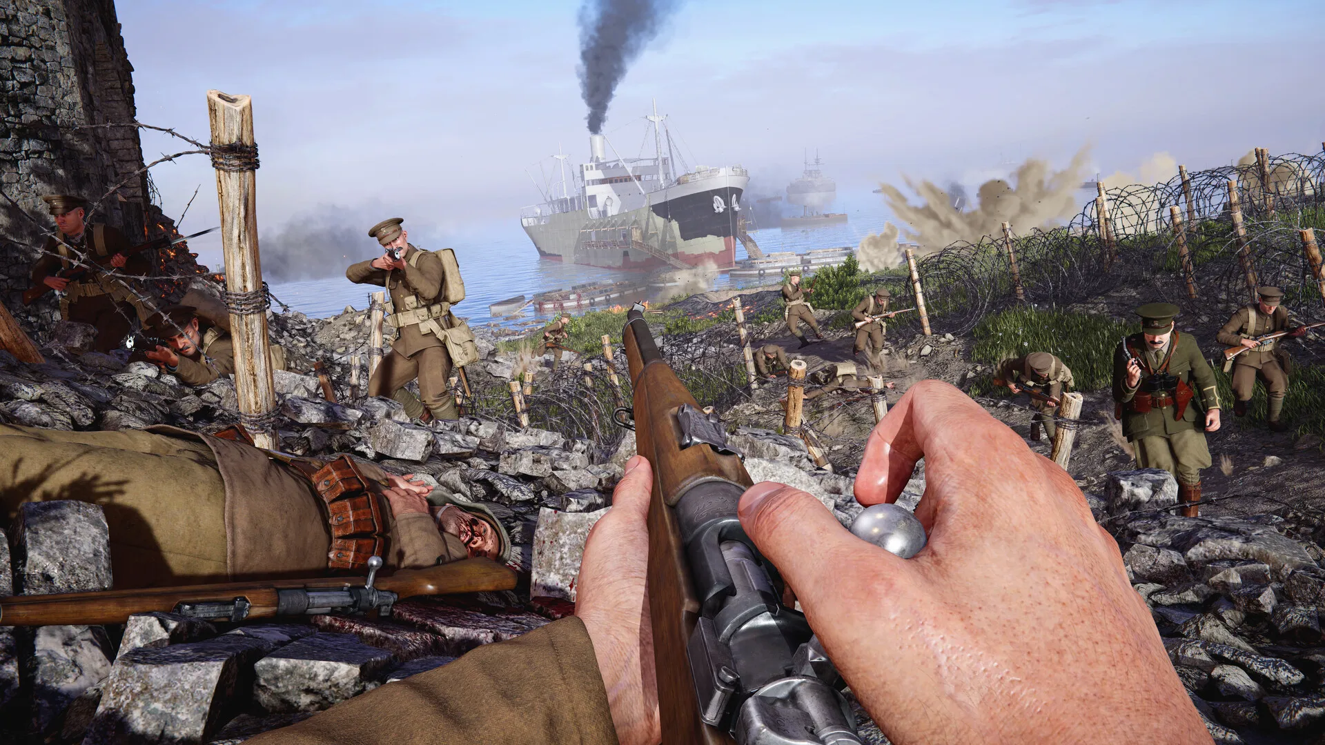 加里波利 / Gallipoli 免Steam单机游戏 全DLC中文绿色版 百度/夸克/迅雷 网盘下载