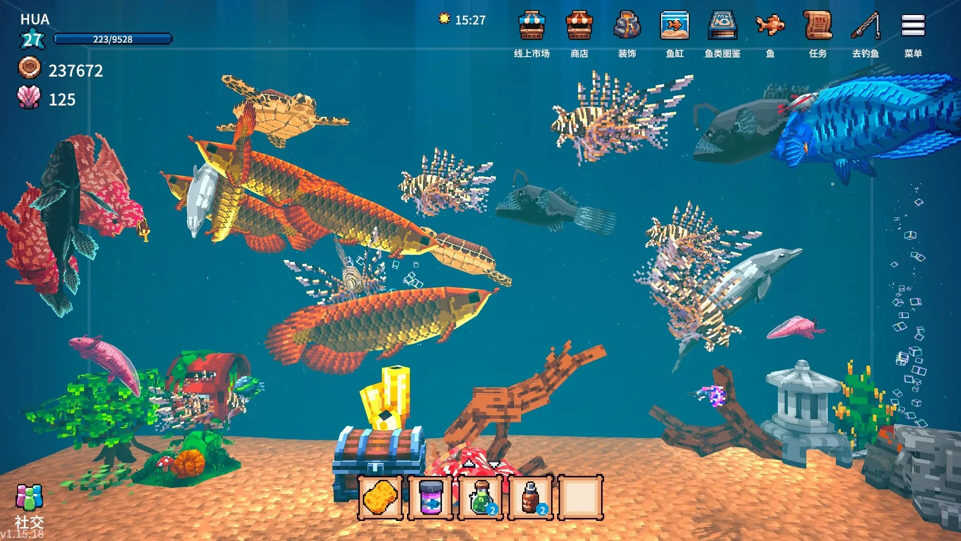 全球鱼友俱乐部:放置好时光 / Tiny Aquarium: Social Fishkeeping 免Steam单机 一键安装版