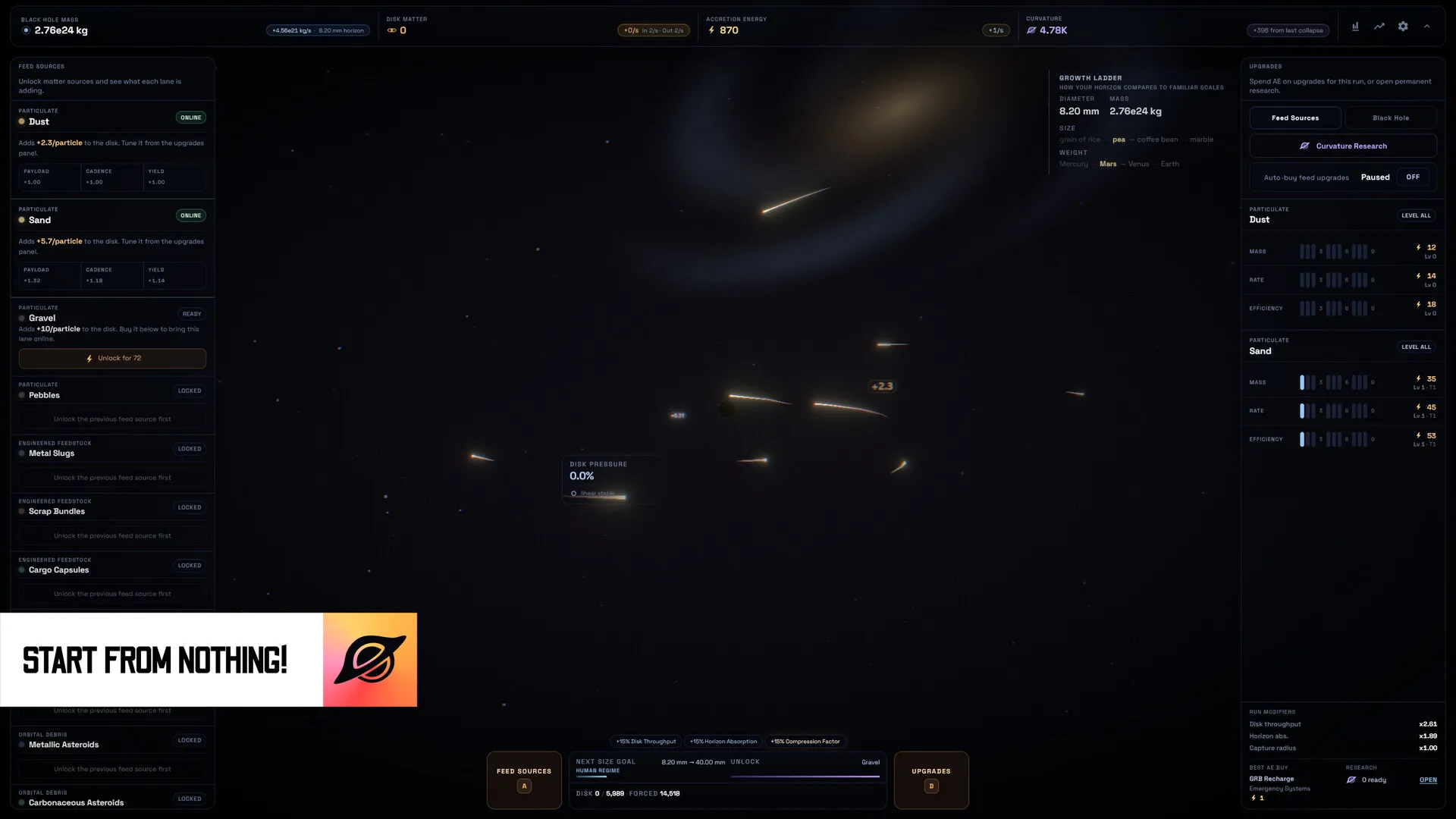 如何培育黑洞 / How To Grow a Black Hole 免Steam单机 一键安装版