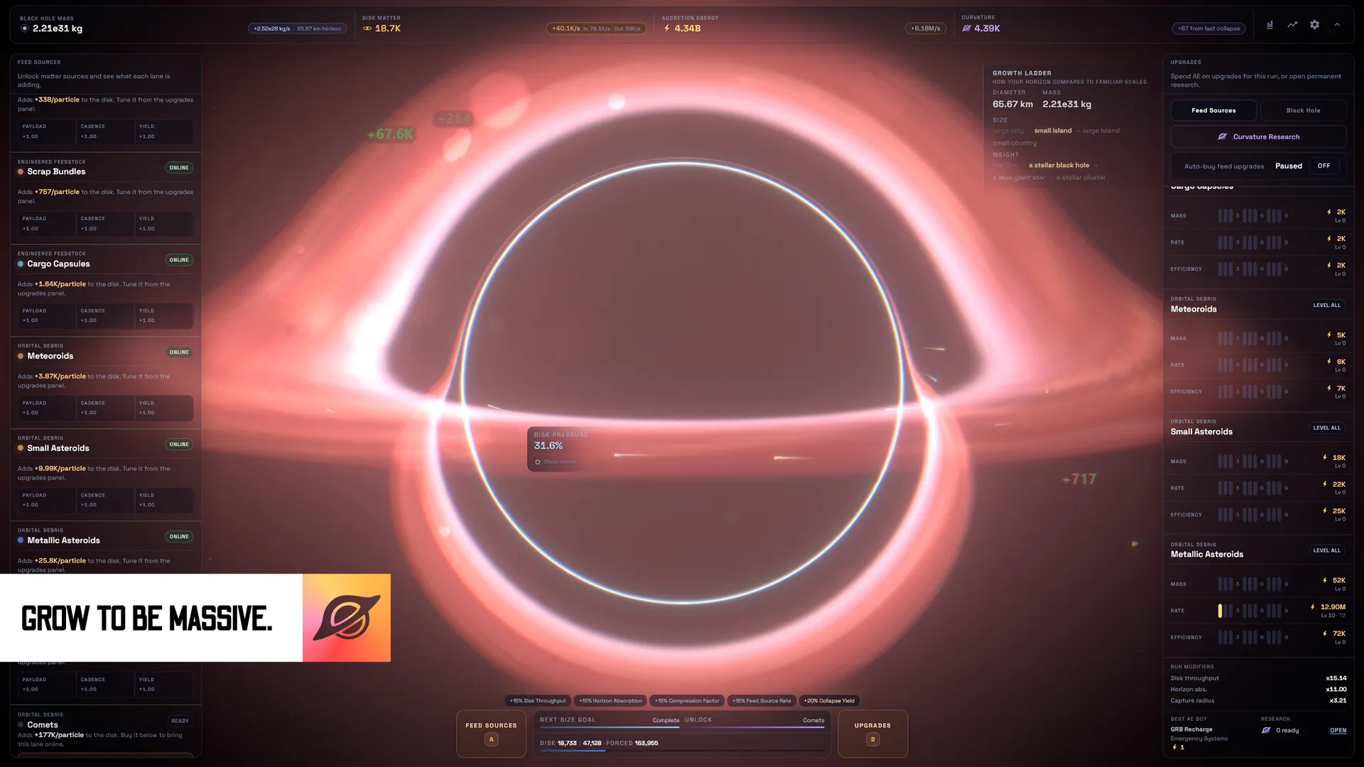 如何培育黑洞 / How To Grow a Black Hole 免Steam单机 一键安装版