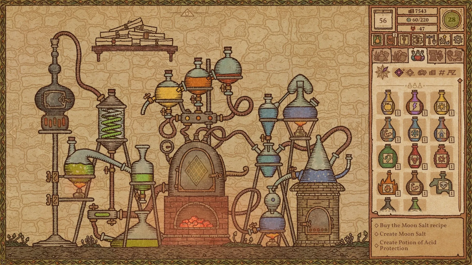药剂工艺：炼金模拟器 / Potion Craft 免Steam单机游戏 一键安装版 全DLC中文绿色版 百度/夸克/迅雷 网盘下载