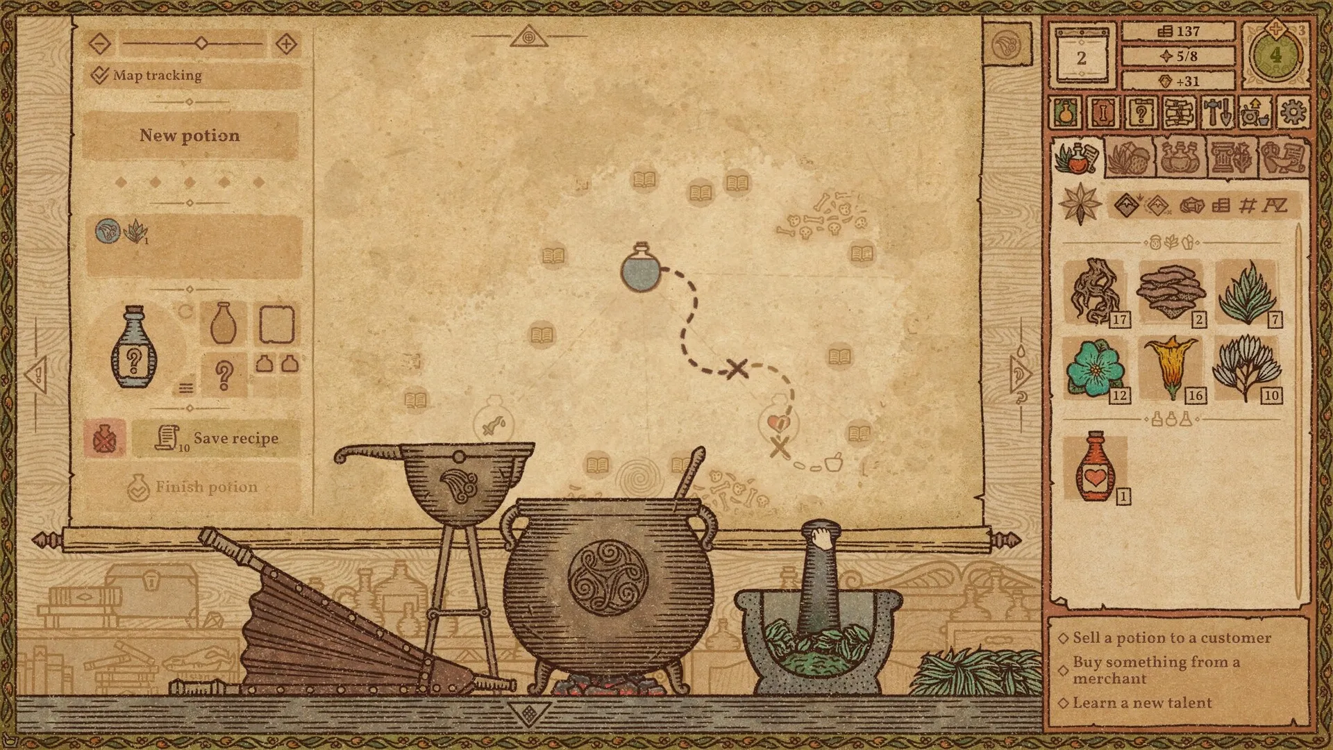 药剂工艺：炼金模拟器 / Potion Craft 免Steam单机游戏 一键安装版 全DLC中文绿色版 百度/夸克/迅雷 网盘下载