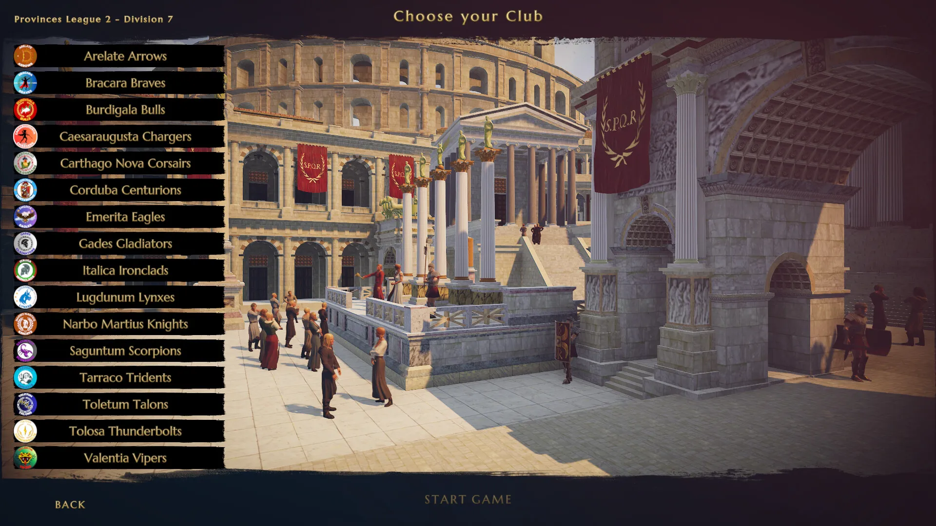 伟大角斗士学院：角斗士管理模拟器 / Ludus Magnatus: Gladiator Manager Simulator