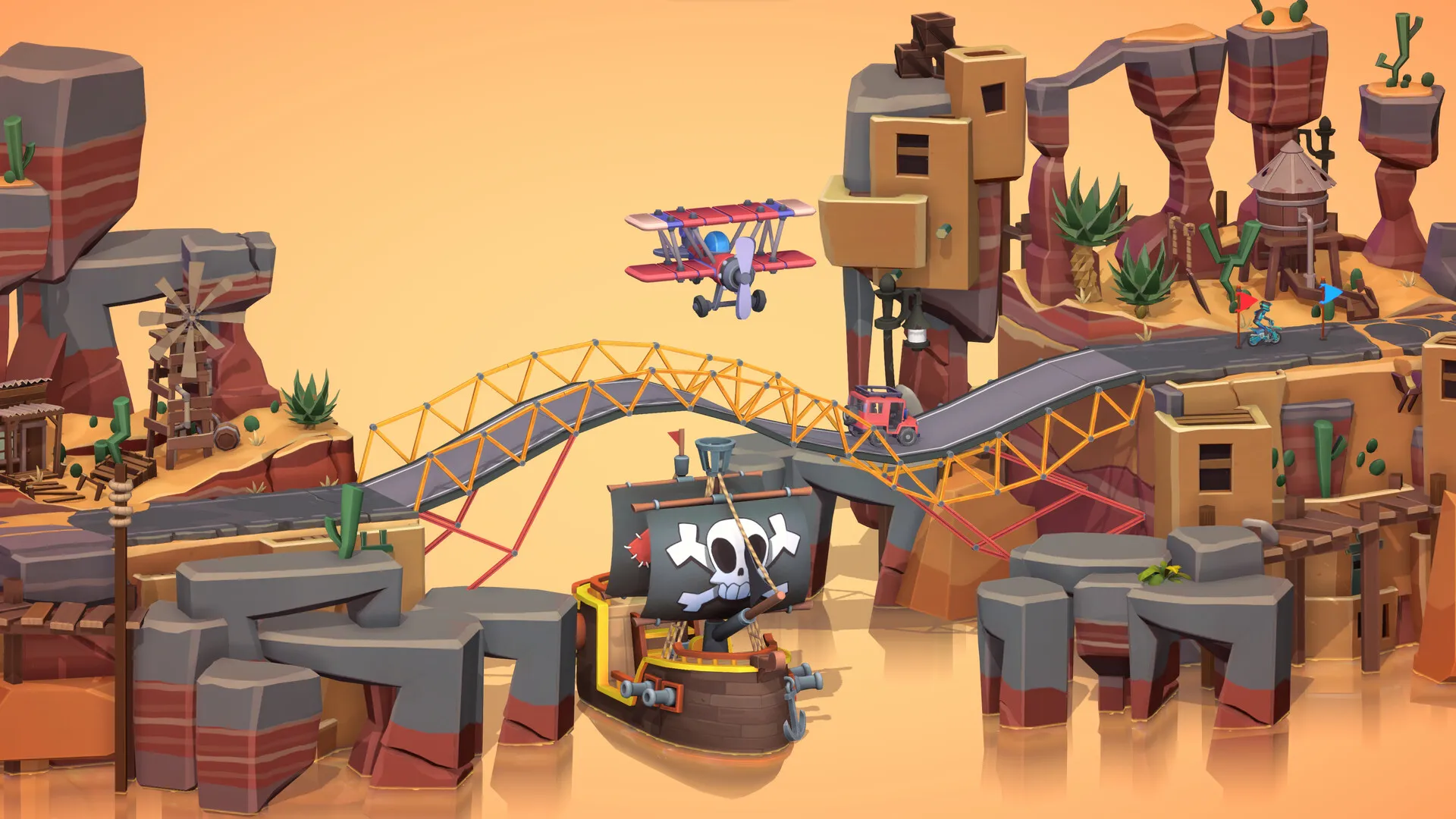 桥梁建筑师3 / Poly Bridge 3 免Steam单机 一键安装版