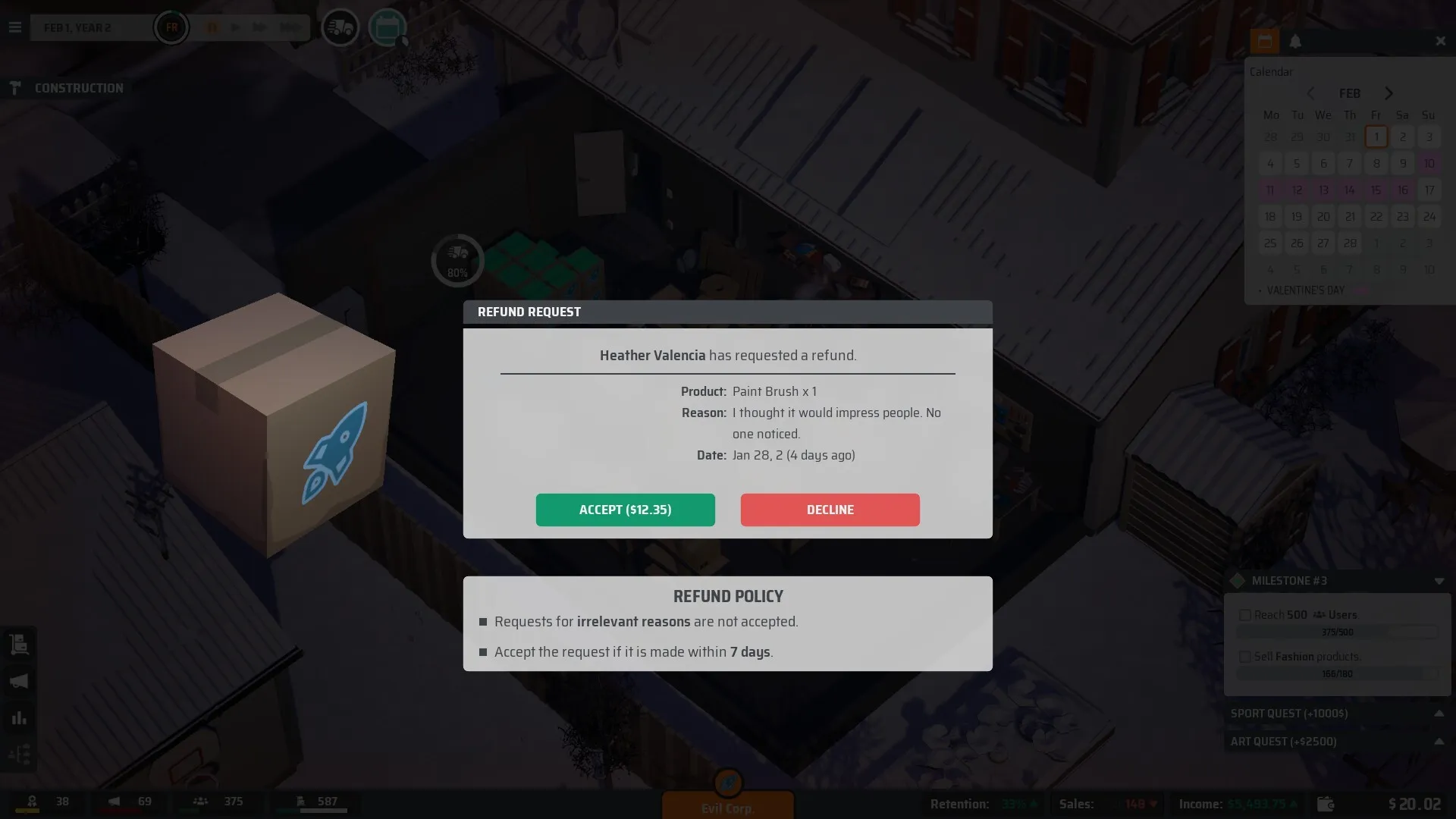 电商大亨 / E-Shop Tycoon 免Steam单机 一键安装版