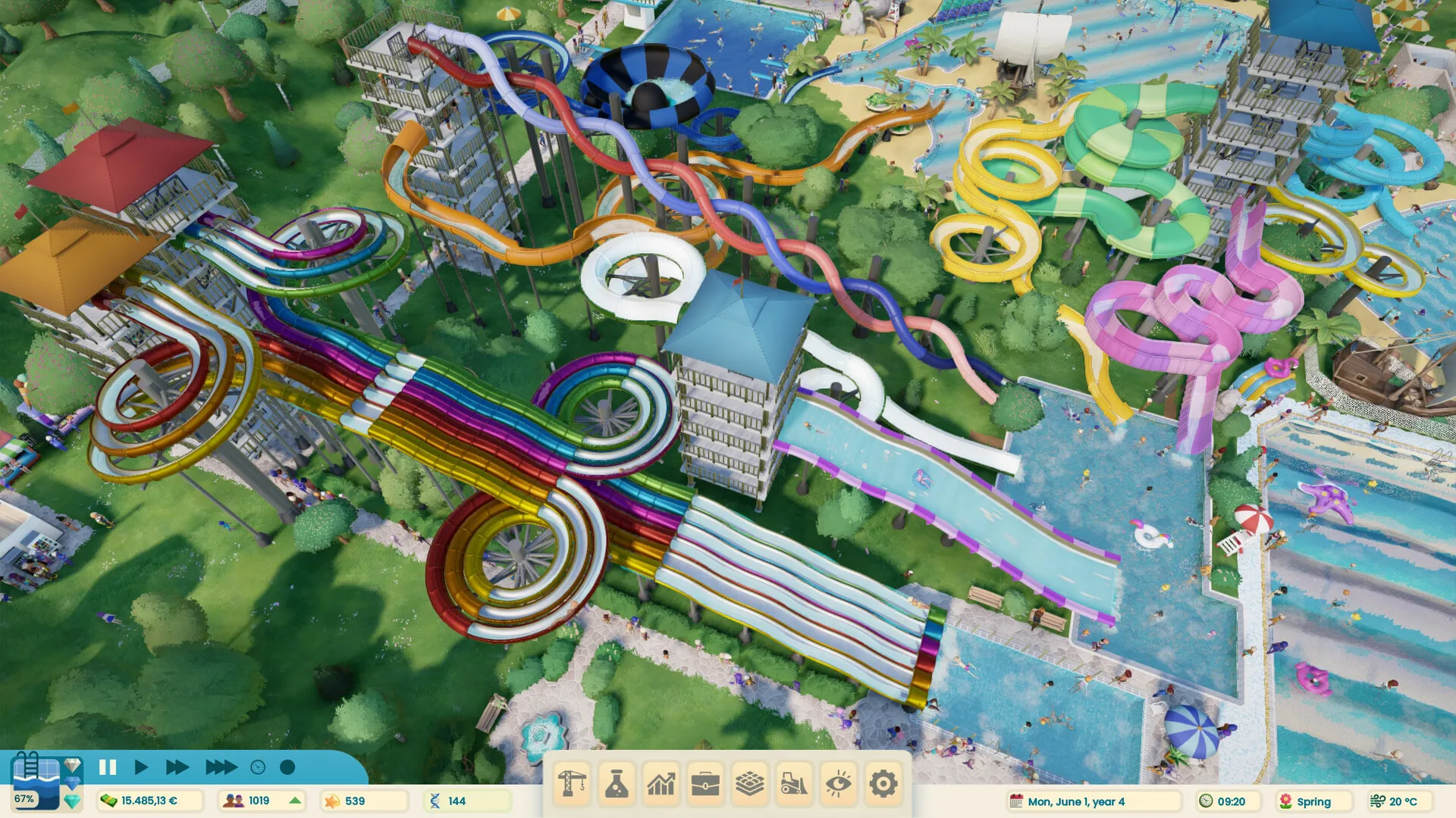 水上乐园大亨 / Aquapark Tycoon 免Steam单机游戏 一键安装版